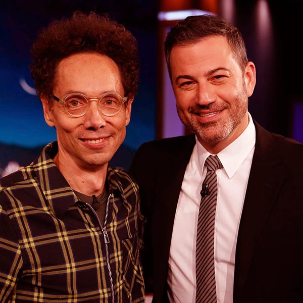 Image of Malcolm Gladwell appeared on Jimmy Kimmel’s show in 2019